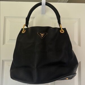 Prada Black Leather Women's Bag